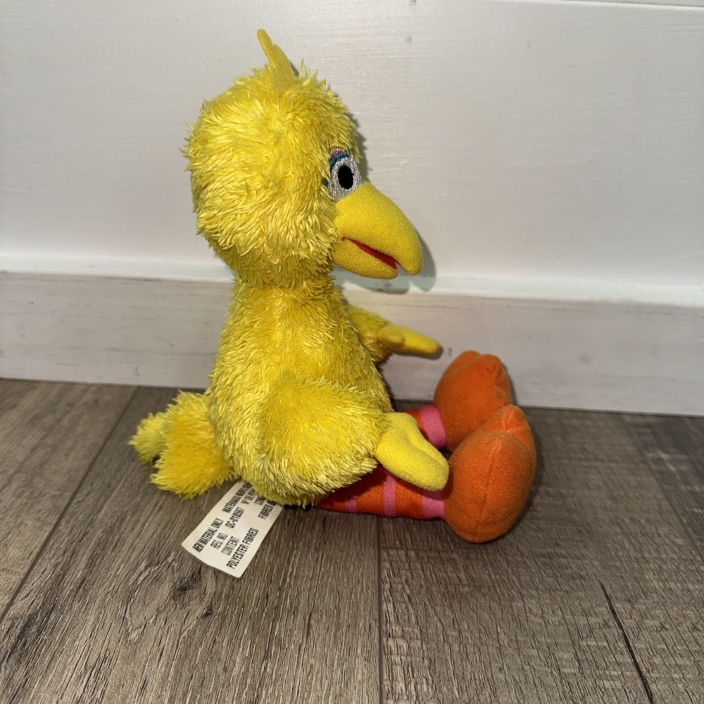 Hasbro Sesame Street Big Bird Plush 9" Stuffed Animal Toy - Picture 3 of 9